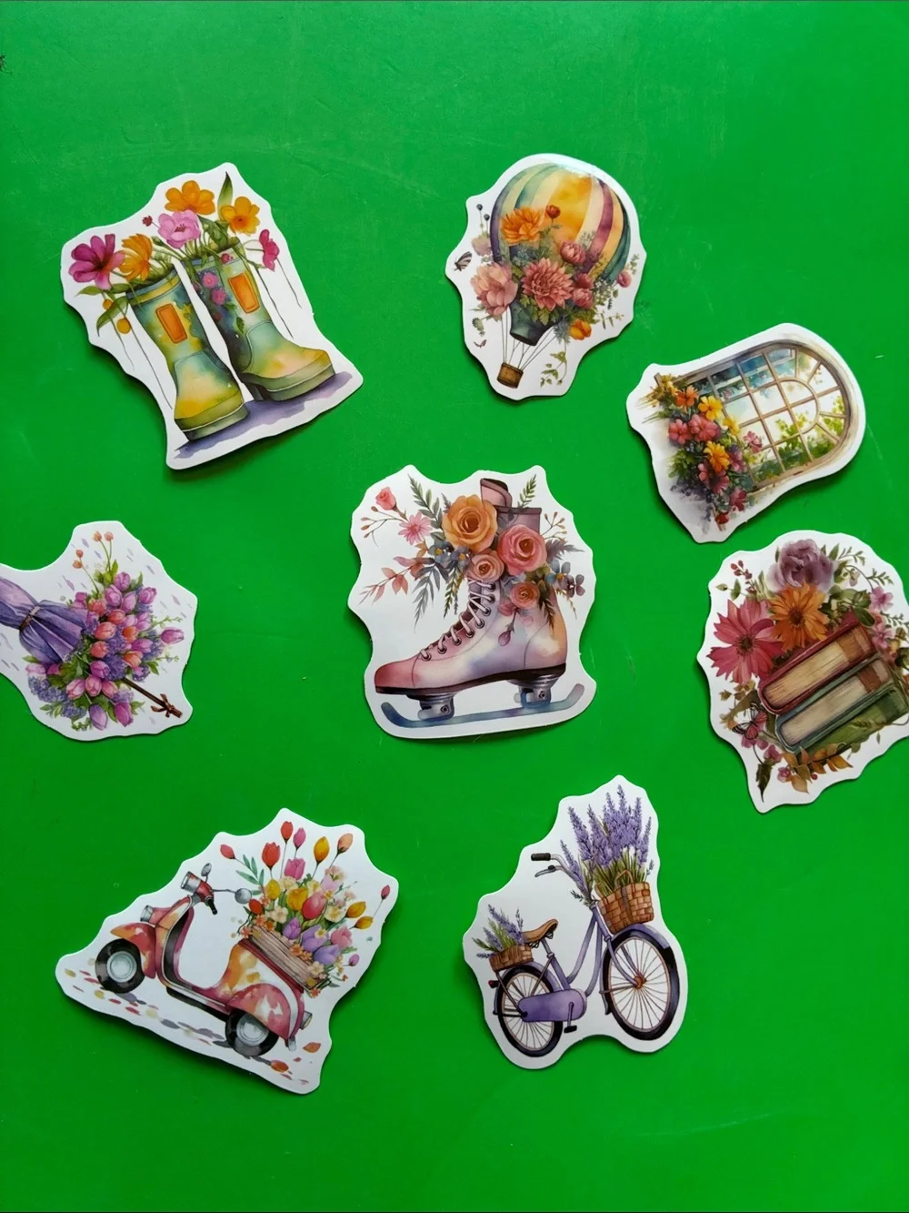 Floral Stickers - 300+ assortment